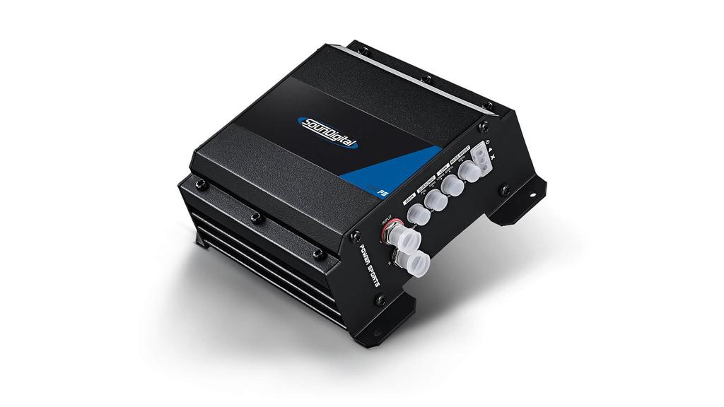 SounDigital EVO PS 800.1 — Compact 1-Channel Class-D Motorcycle Subwoofer Amplifier (800W RMS @ 2Ω)