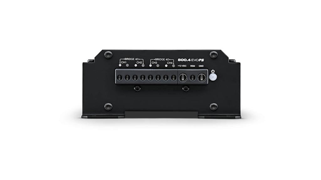 SounDigital EVO PS 800.4 — Compact 4-Channel Class-D Motorcycle Amplifier (800W RMS / 200W x4 @ 2Ω)