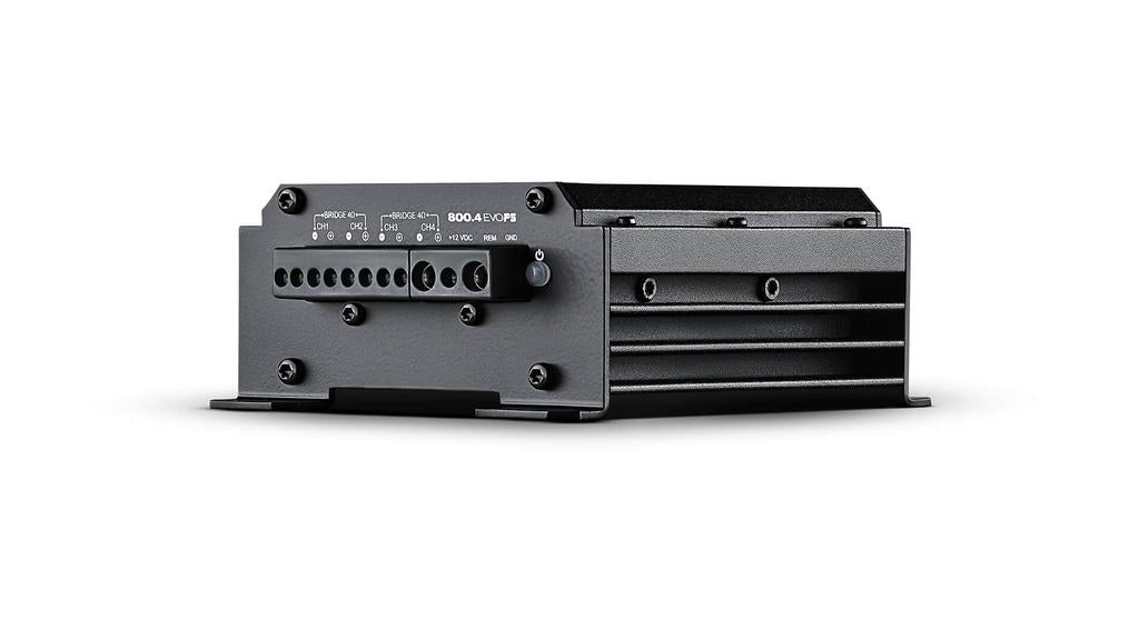 SounDigital EVO PS 800.4 — Compact 4-Channel Class-D Motorcycle Amplifier (800W RMS / 200W x4 @ 2Ω)