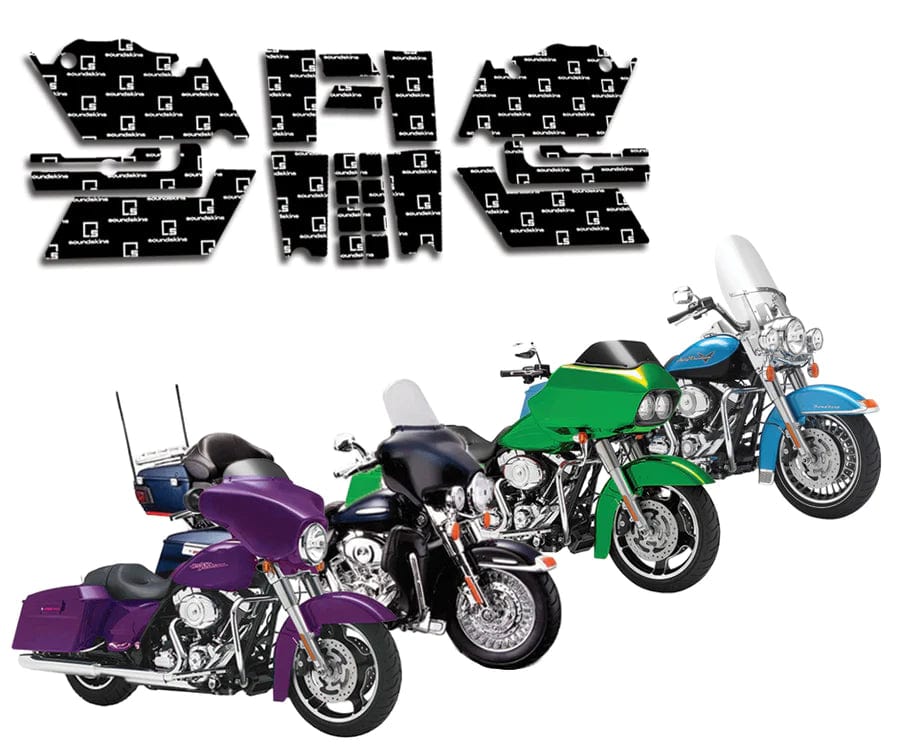 SoundSkins Pro Saddlebag Dampening Kit for Harley Touring (1998–2013)