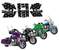 SoundSkins Pro Saddlebag Dampening Kit for Harley Touring (1998–2013)