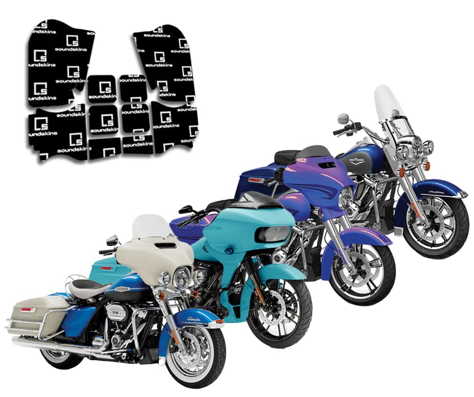 SoundSkins Pro Saddlebag Speaker Lid Kit for Harley Touring (2014–2023)