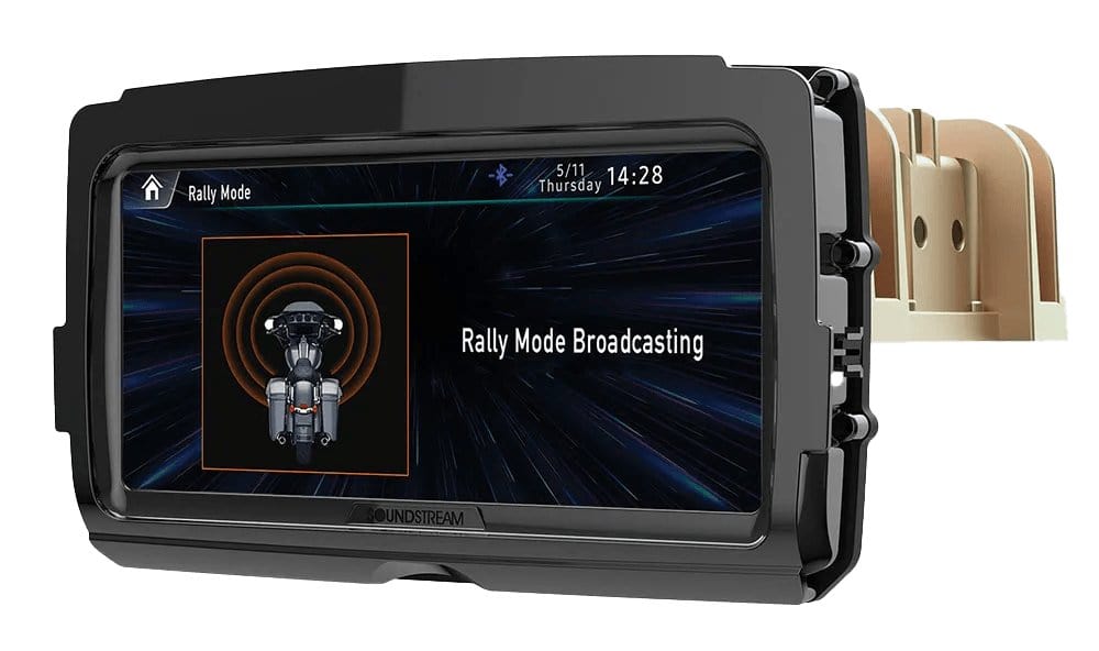 SoundStream HDHU.V2 8.3” Plug & Play Head Unit With Wireless Apple CarPlay And Android Auto For 2014-2023 Harley Davidson® Touring Motorcycles
