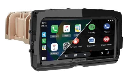 SoundStream HDHU.V2 8.3” Plug & Play Head Unit With Wireless Apple CarPlay And Android Auto For 2014-2023 Harley Davidson® Touring Motorcycles