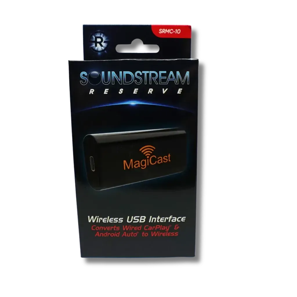 Soundstream MagiCast Wireless CarPlay Android Auto USB Interface