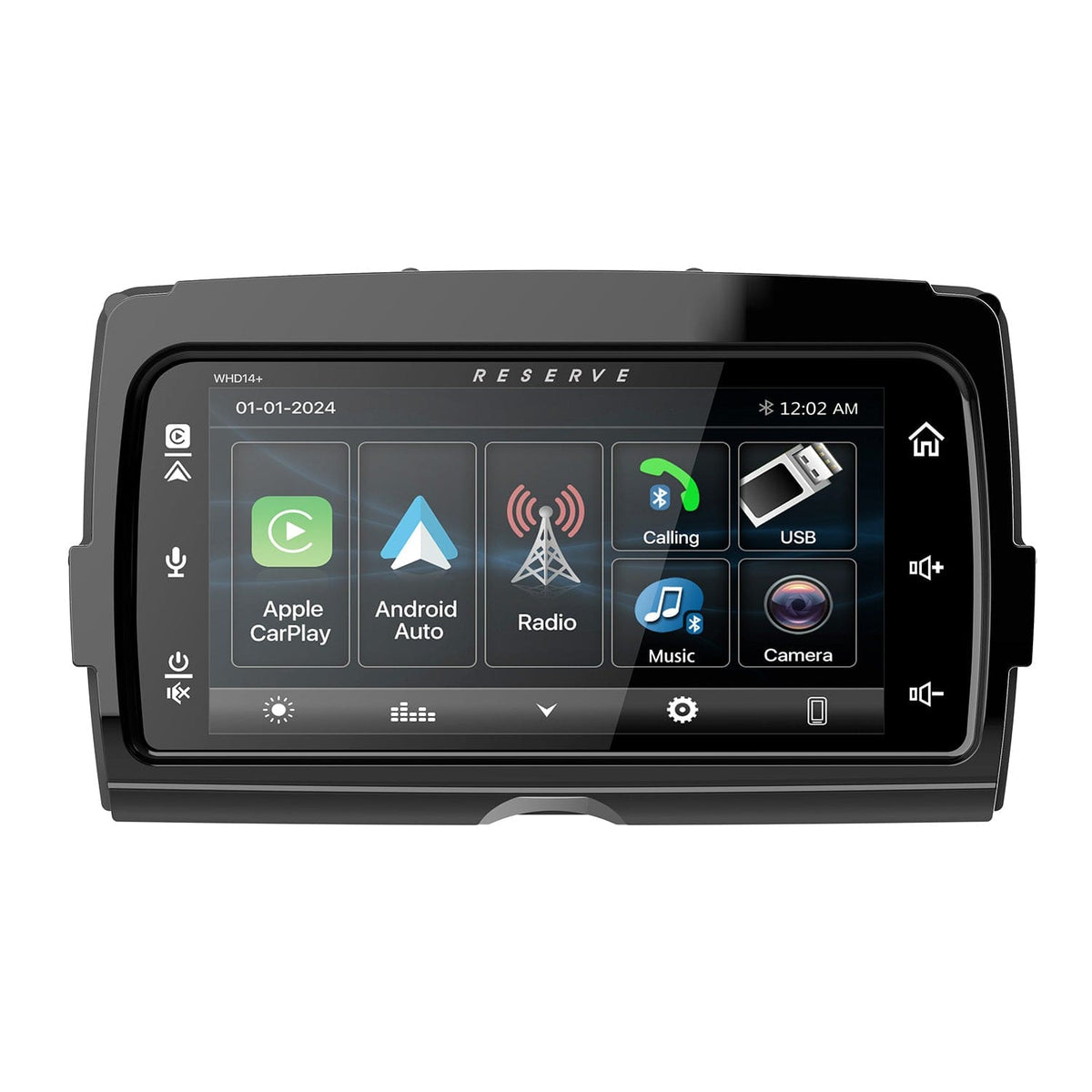 Soundstream WHD14+ CarPlay Head Unit for 2014 to 2023 Harley Touring