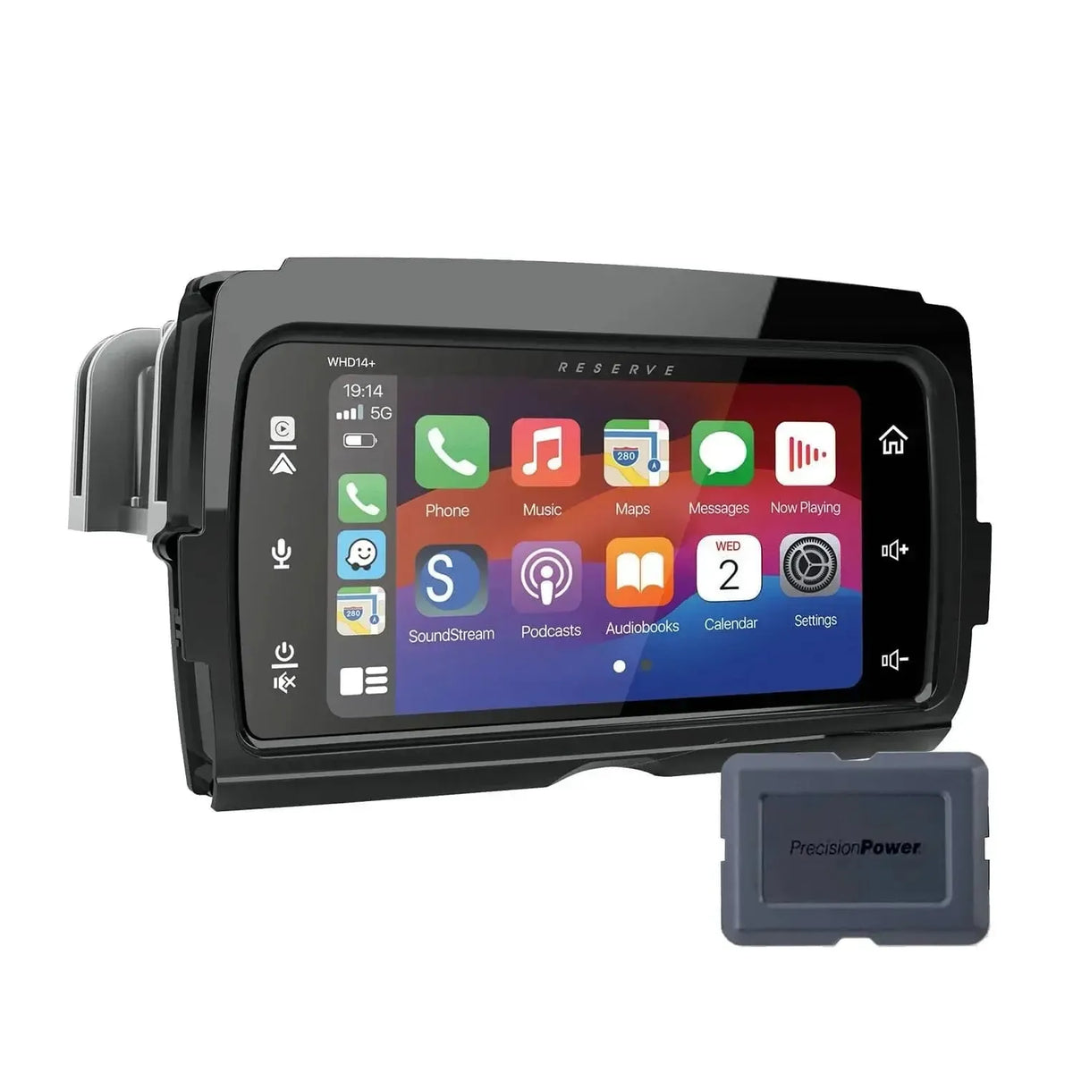 Soundstream WHD14+ CarPlay Head Unit for 2014 to 2023 Harley Touring