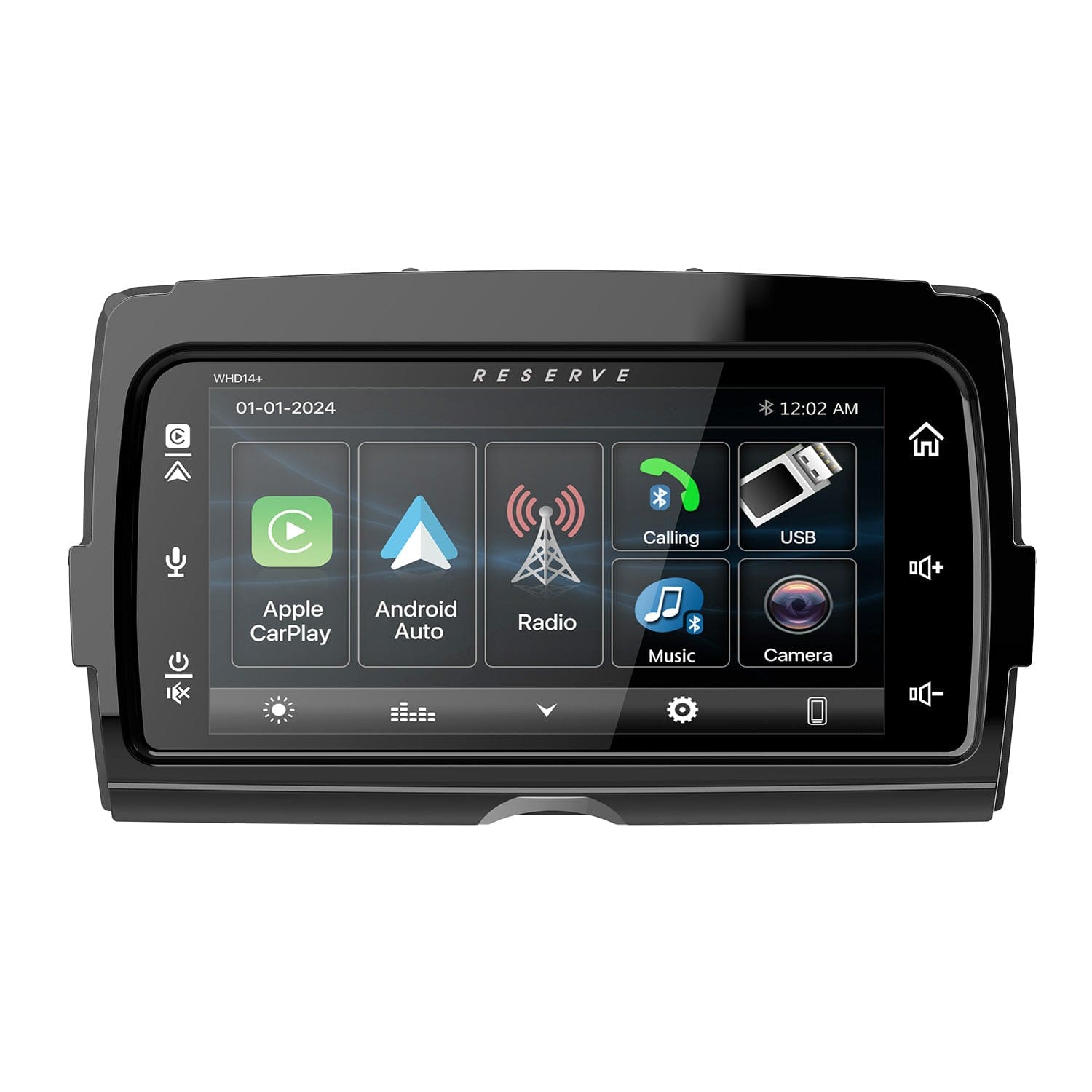 Soundstream WHD14+ – Wireless CarPlay & Android Auto Head Unit for 2014–2024 Harley-Davidson® Touring
