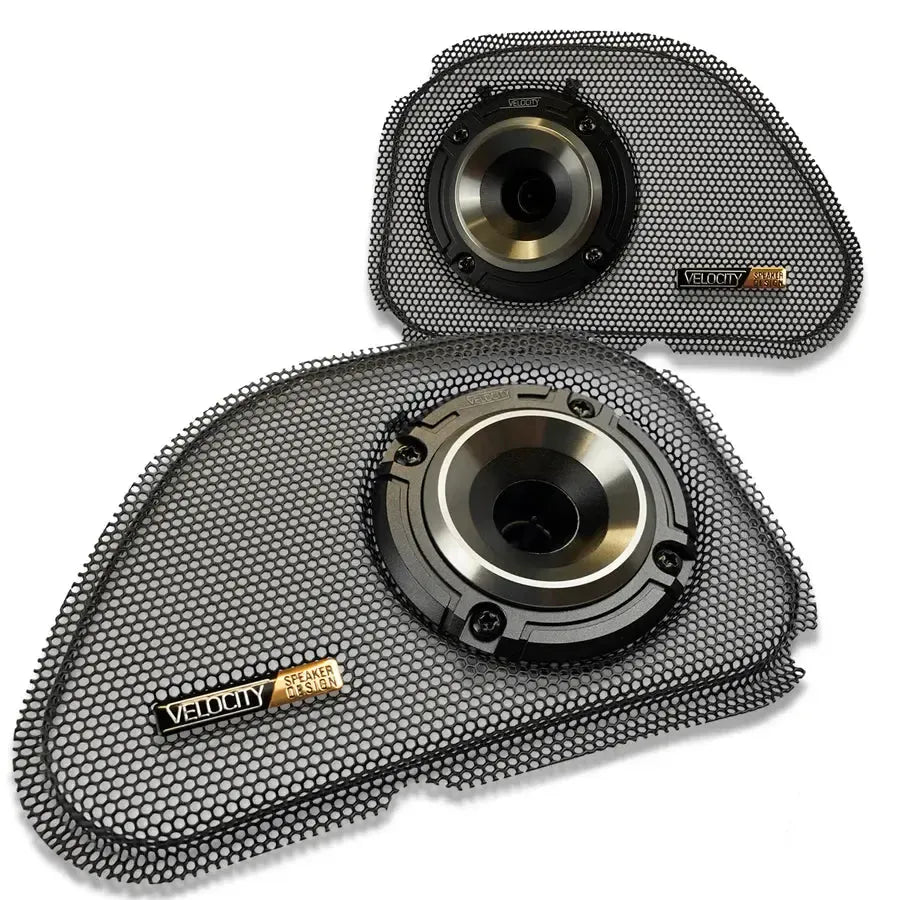 Velocity 1998–2013 Road Glide Horn-Loaded Speaker Grills