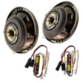 Velocity 1998–2013 Street Glide Horn-Loaded Speaker Grills with 6.5″ Adapters