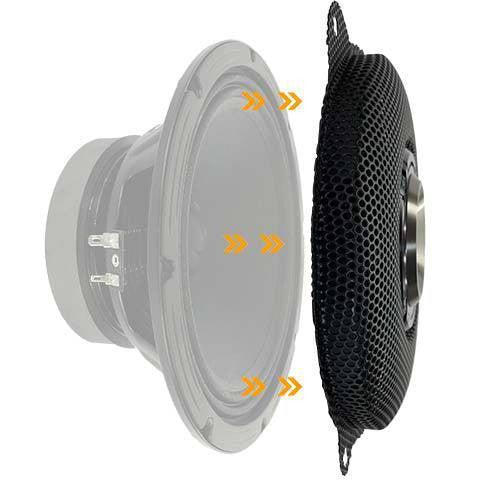 Velocity 2014–2023 Street Glide Fairing Horn-Loaded Speaker Grills