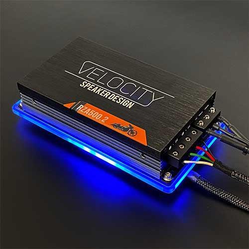 Velocity Bond-In Saddlebag Amp Rack – RZA1000.4 / RZA500.2