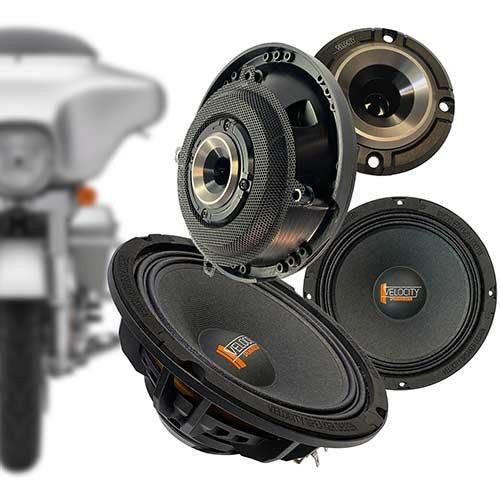Velocity OverDrive 6.5″ Fairing Speaker Kit for 1998–2013 Street Glide