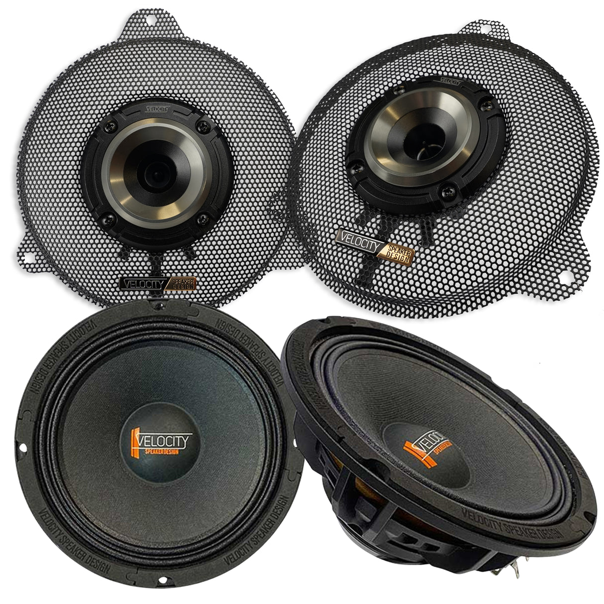 Velocity OverDrive 6.5″ Horn-Loaded Speaker System for Street Glide
