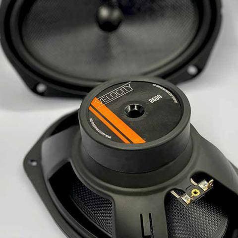 Velocity OverDrive 6×9 Horn Component Kit for 1998–2013 Harley 5×7 Saddlebag Lids