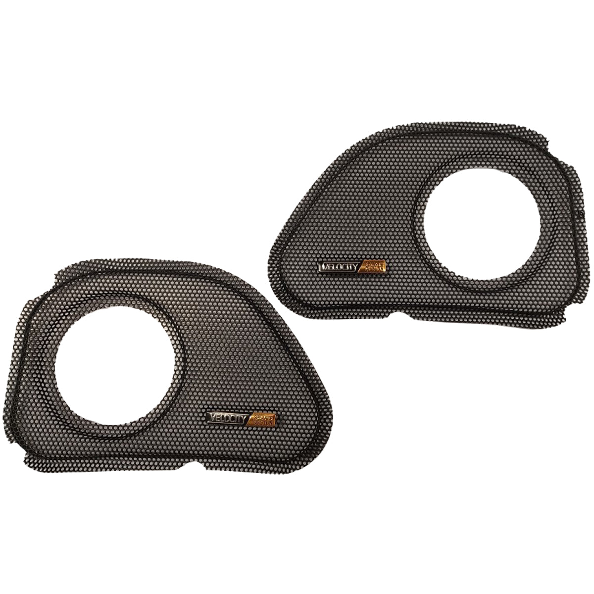 Velocity Road Glide Fairing Speaker Grilles with Tweeter Provision — 1998–2013 Sharknose Fairing