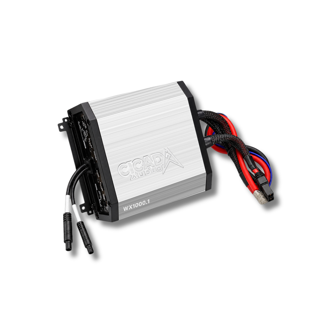 Cicada Audio WX1000.1 – Waterproof Mono Subwoofer Amplifier (1,000W @ 2Ω)