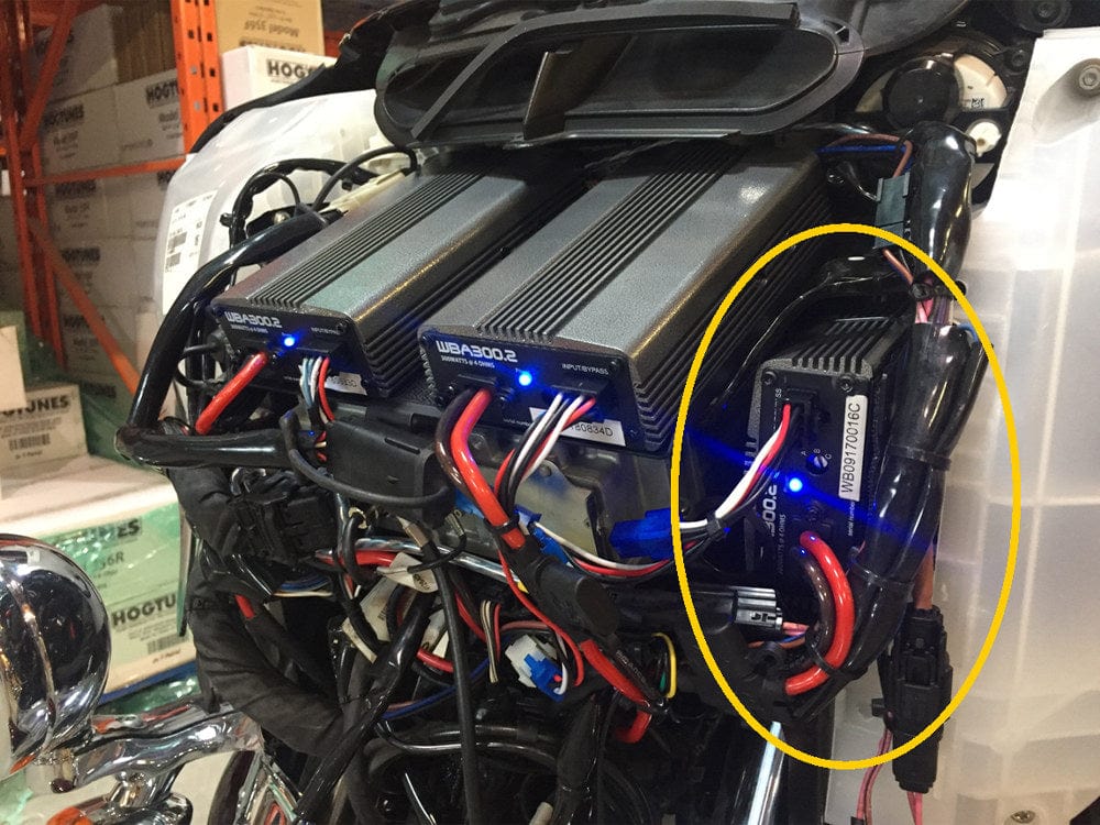 Wild Boar Amp/Speaker Kit for Liquid Cooled Lowers - 2014-2023 Touring