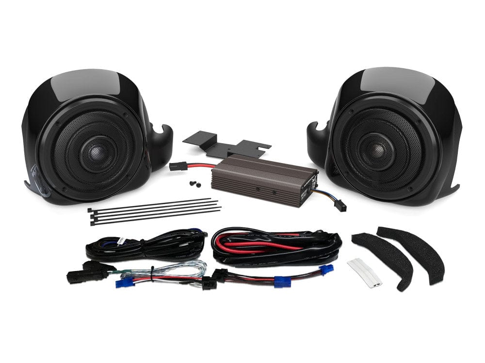 Wild Boar Amp/Speaker Kit for Liquid Cooled Lowers - 2014-2023 Touring