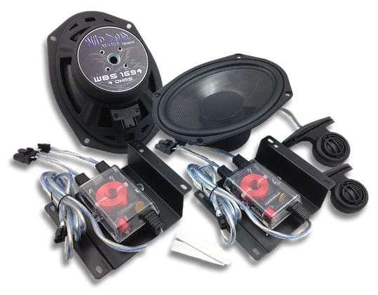 Wild Boar WBS 1694 – 6"x9" Saddlebag Speakers for Hogtunes HT LID-RM Lids